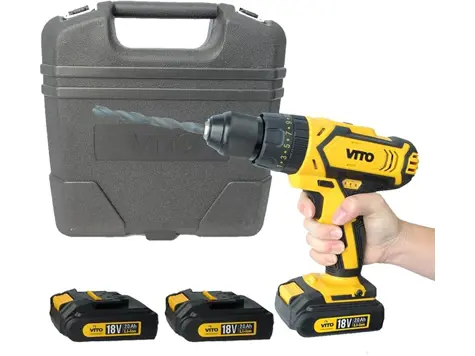 Taladro Atornillador Max Drill 18V Vito Pro-Power - ¡Potencia y precisión en un solo producto!