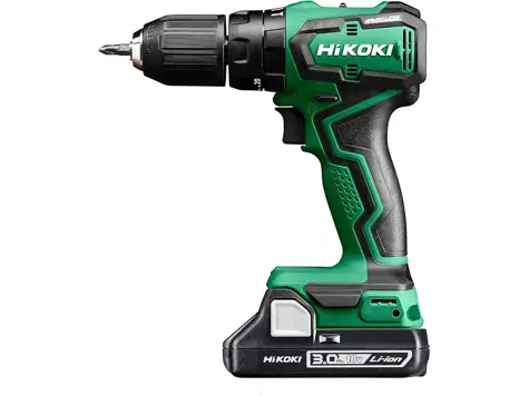 HIKOKI Taladro de impacto 18V con batería, maletín - Verde 2,0A