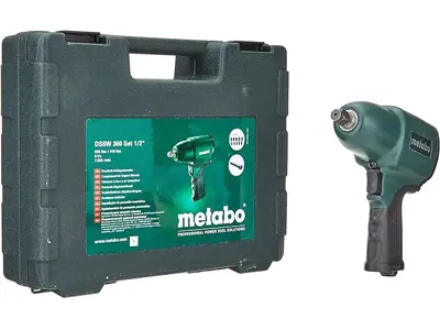 Atornillador de impacto neumático Metabo DSSW 360 Set